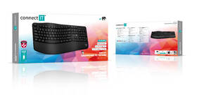 Klávesnice Connect IT For Health ErgoOffice, CZ/SK layout černá

 obrázek produktu 5 z 5