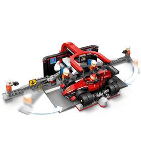 Stavebnice LEGO® City 60443 Zastávka v boxech F1® a personál s vozem Ferrari 

 obrázek produktu 3 z 9
