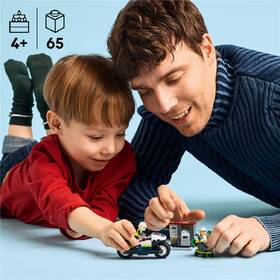 Stavebnice LEGO® City 60455 Honička na policejní motorce 

 obrázek produktu 7 z 8