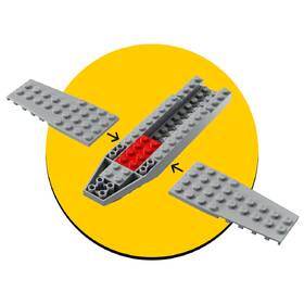 Stavebnice LEGO® Star Wars™ 75410 Mando, Grogu a stíhačka N-1 Starfighter™ 

 obrázek produktu 6 z 9