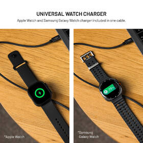 Nabíjecí kabel FIXED USB-C/USB-C a Apple/Samsung Watch nabíječkou, 1,5 m, PD 60W šedý

 obrázek produktu 6 z 8