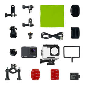 Outdoorová kamera LAMAX X7.2 černá barva
