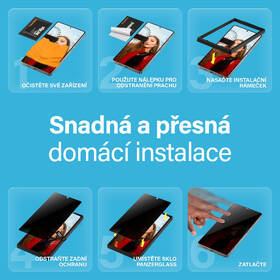 Tvrzené sklo PanzerGlass Privacy na Samsung Galaxy S25 Ultra 

 obrázek produktu 10 z 11