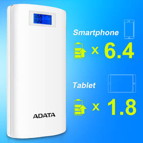 Powerbanka ADATA P20000D 20000mAh bílá

 obrázek produktu 6 z 10