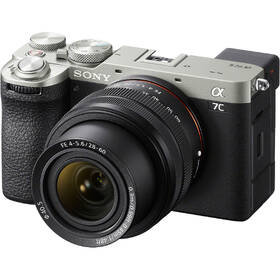 Digitální fotoaparát Sony A7C II + 28-60 mm stříbrný

 obrázek produktu 7 z 9