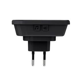 Zvonek bezdrátový Solight 1L67B do zásuvky, 200m, learning code černý

 obrázek produktu 3 z 4