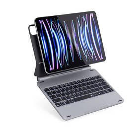 Pouzdro na tablet s klávesnicí Epico Aluminium na Apple iPad Pro 11" (2018/2020/2021/2022)/Air 10.9" (2020/2022)/Air 11" M2/Air 11" M3 - SK šedé

 obrázek produktu 2 z 11
