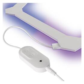 Nástěnné svítidlo EMOS GoSmart, 34 W, RGB Lines (9 ks) bílá barva
