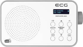 Radiopřijímač s DAB+ ECG RD 110 DAB bílá barva
