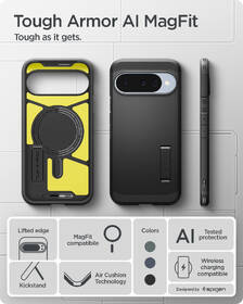 Kryt na mobil Spigen Tough Armor MagSafe na Google Pixel 10 Pro/Pixel 10 černý

 obrázek produktu 10 z 15