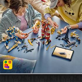 Stavebnice LEGO® NINJAGO® 71870 Dvojice titánských robotů 

 obrázek produktu 6 z 8