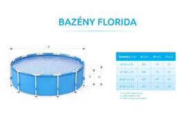 Bazén Marimex Florida Premium Ratan 4,88x1,22 m 

 obrázek produktu 2 z 11