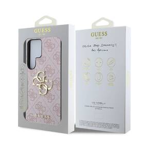 Kryt na mobil Guess PU 4G Metal Logo na Samsung Galaxy S25 Ultra růžový

 obrázek produktu 6 z 6