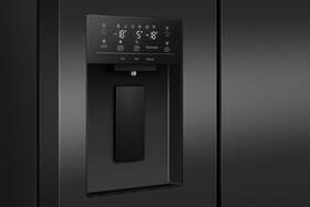 Americká lednice Hisense RQ5P470SYFD černá barva
