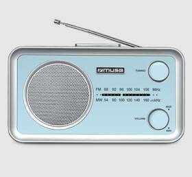 Radiopřijímač MUSE MF-060 modrý

 obrázek produktu 1 z 2