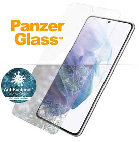 Tvrzené sklo PanzerGlass Edge-to-Edge Antibacterial na Samsung Galaxy S21+ 5G 

 obrázek produktu 1 z 2