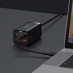 Nabíječka do sítě Baseus GaN3, 2x USB-A, 2x USB-C 100W černá

 obrázek produktu 9 z 15
