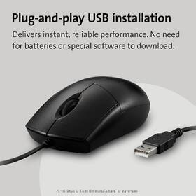 Myš KENSINGTON Pro Fit USB, omyvatelná černá

 obrázek produktu 1 z 3