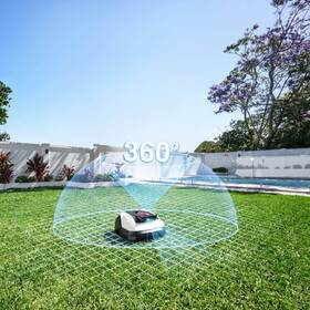 Robotická sekačka Ecovacs O500 PANORAMA WHITE 

 obrázek produktu 6 z 12