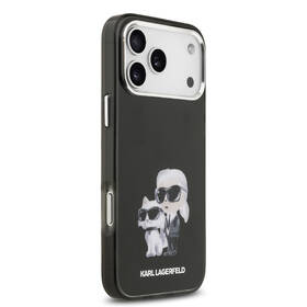 Kryt na mobil Karl Lagerfeld IML Aquarelle Karl and Choupette na Apple iPhone 17 Pro černý

 obrázek produktu 3 z 7