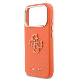 Kryt na mobil Guess PU Resin Logo na Apple iPhone 17 Pro Max oranžový

 obrázek produktu 4 z 5