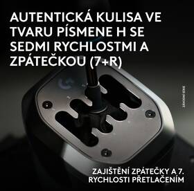 Řadící páka Logitech G RS H Shifter černá

 obrázek produktu 6 z 13