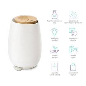 Aroma difuzér TrueLife AIR D8 bílý

 obrázek produktu 2 z 7