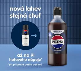 Příchuť pro perlivou vodu SodaStream DC Pepsi ZERO 440 ml 

 obrázek produktu 1 z 2