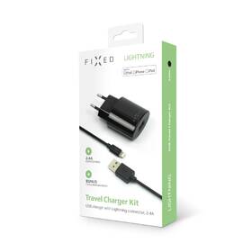 Nabíječka do sítě FIXED 1x USB, 2,4A + Lightning kabel černá

 obrázek produktu 5 z 5