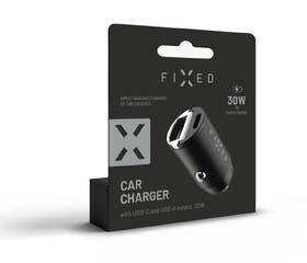 Adaptér do auta FIXED USB-C PD, USB QC 3.0, 30W černý

 obrázek produktu 7 z 7