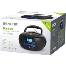 Radiopřijímač s CD Sencor SPT 2700 černý

 obrázek produktu 1 z 1