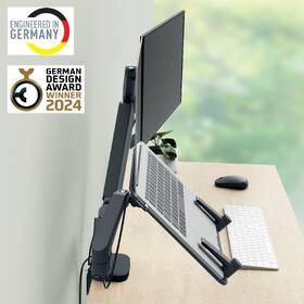 Držák Leitz Ergo na 1 monitor a laptop, 17" až 32", nosnost 9 kg šedý

 obrázek produktu 7 z 8