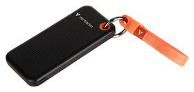 SSD externí Verbatim Pocket SSD 256GB černý/oranžový

 obrázek produktu 1 z 5