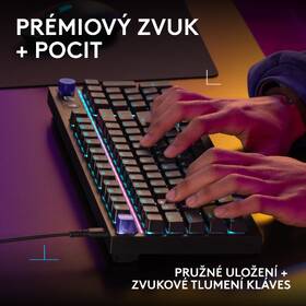 Klávesnice Logitech G316 X 98, US INT'L layout černá

 obrázek produktu 13 z 18