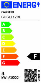 Stolní LED lampička GoGEN LL12BL modrá

 obrázek produktu 1 z 10