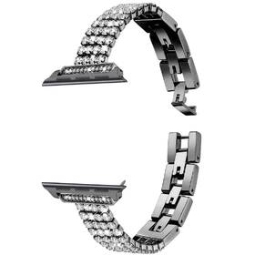 Řemínek WG Universal, kovový, shine, 22mm černý

 obrázek produktu 1 z 2