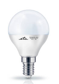 Žárovka LED ETA EKO LEDka mini globe 6W, E14, studená bílá 

 obrázek produktu 2 z 3