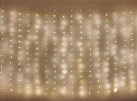 Vánoční osvětlení EMOS 400 LED nano řetěz - 2,9 × 2 m, záclona, venkovní i vnitřní, teplá bílá 

 obrázek produktu 2 z 6