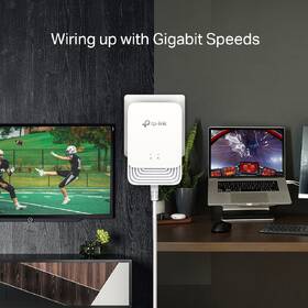 Síťový rozvod LAN po 230V TP-Link PG1200 KIT Powerline 

 obrázek produktu 4 z 5