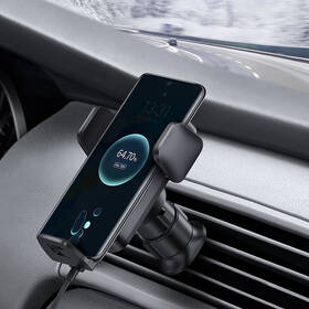 Držák na mobil Baseus Wisdom Auto Alignment s bezdrátovým nabíjením 15 W černý

 obrázek produktu 10 z 14