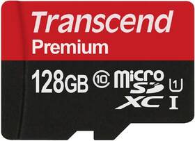 Paměťová karta Transcend 128GB UHS-I U1 (90R/45W) + adaptér 

 obrázek produktu 1 z 1