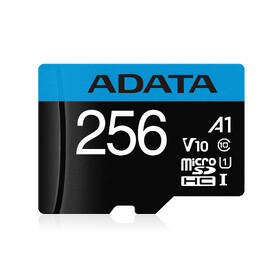 Paměťová karta ADATA Premier MicroSDHC 256GB UHS-I (85R/20W) + adaptér 

 obrázek produktu 1 z 1