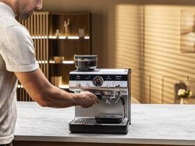Pákový kávovar Krups XP801T10 Precision nerez
