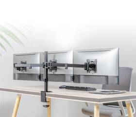Držák Gembird MA-D3-01, pro monitor, naklápěcí, pro úhlopříčky 17"-27”, nosnost 7kg černý

 obrázek produktu 2 z 2