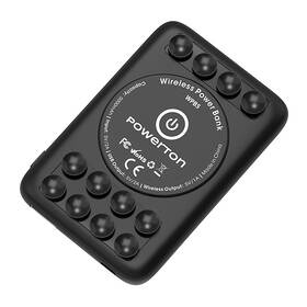 Powerbanka Powerton 5 000mAh, bezdrátové nabíjení černá

 obrázek produktu 1 z 8