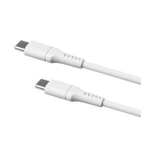 Kabel FIXED Liquid silicone USB-C/USB-C s podporou PD, 60W, 0,5m bílý

 obrázek produktu 3 z 8