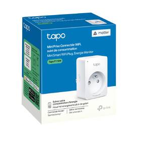 Chytrá zásuvka TP-Link Tapo P110M, s měřením spotřeby a Matter bílá barva
