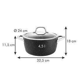 Kastrol s poklicí Tescoma 24 cm, 4.5 l 

 obrázek produktu 1 z 2
