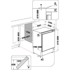 Chladnička Whirlpool WBUL021 bílá

 obrázek produktu 7 z 8
