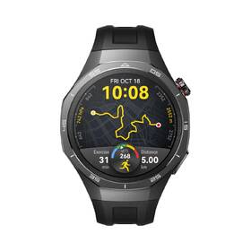 Chytré hodinky Huawei Watch GT 5 Pro 46 mm NFC - Black + Black Fluoroelastomer Strap 

 obrázek produktu 2 z 6